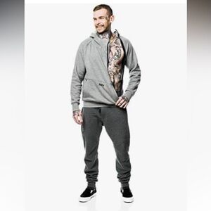 TUXY- "Vibe Suit" in a gray colorway, size XL